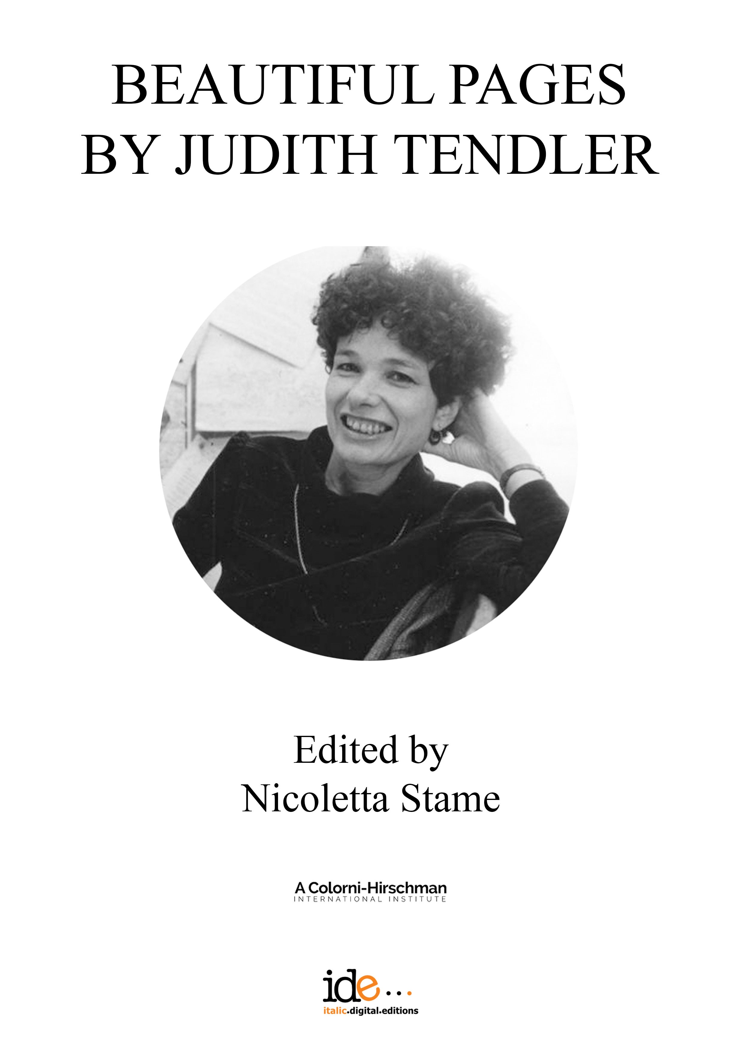 Beautiful Pages by Judith Tendler 